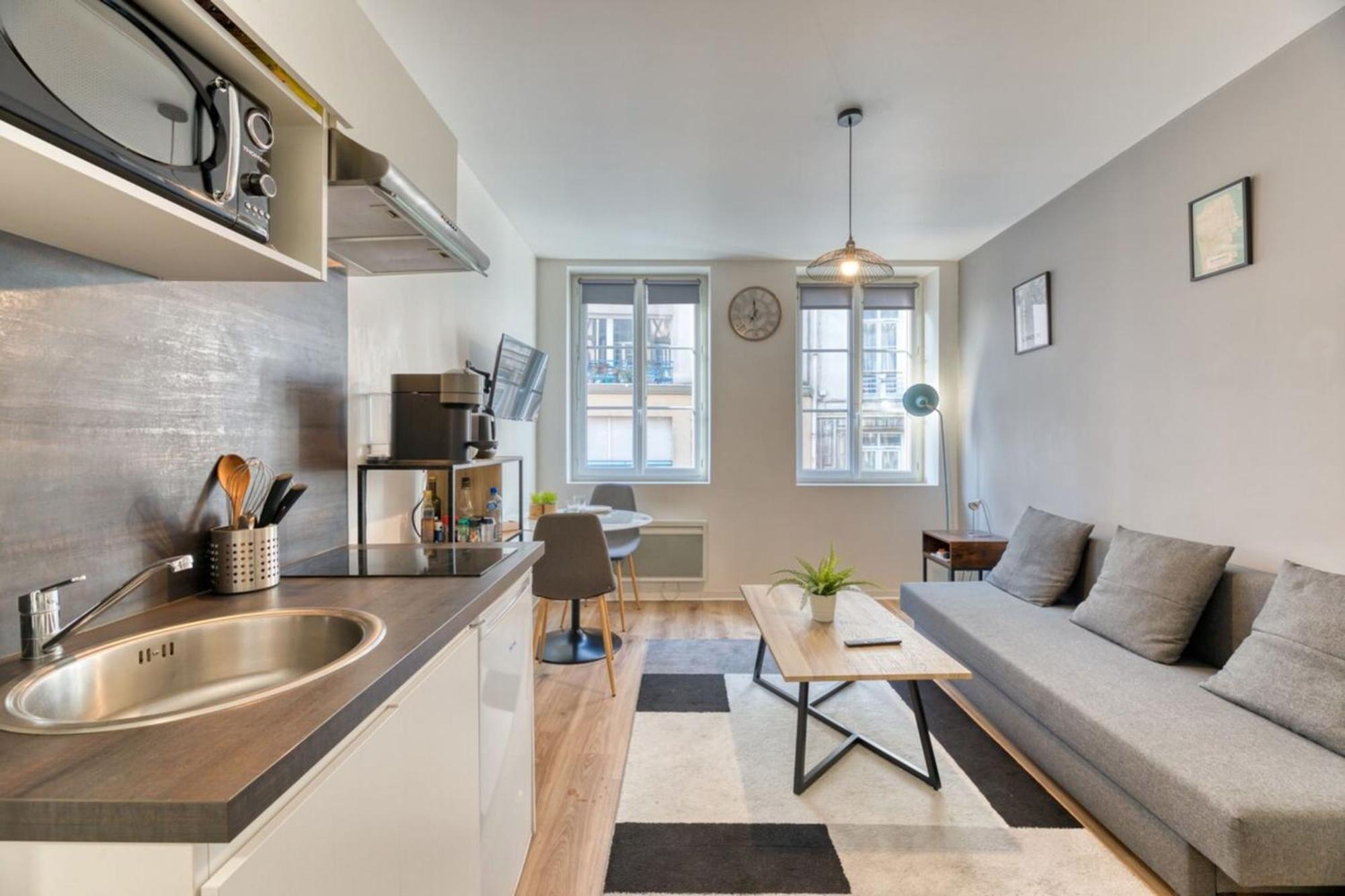 Le Thibaut Studio Renove Au Coeur De 鲁昂 外观 照片